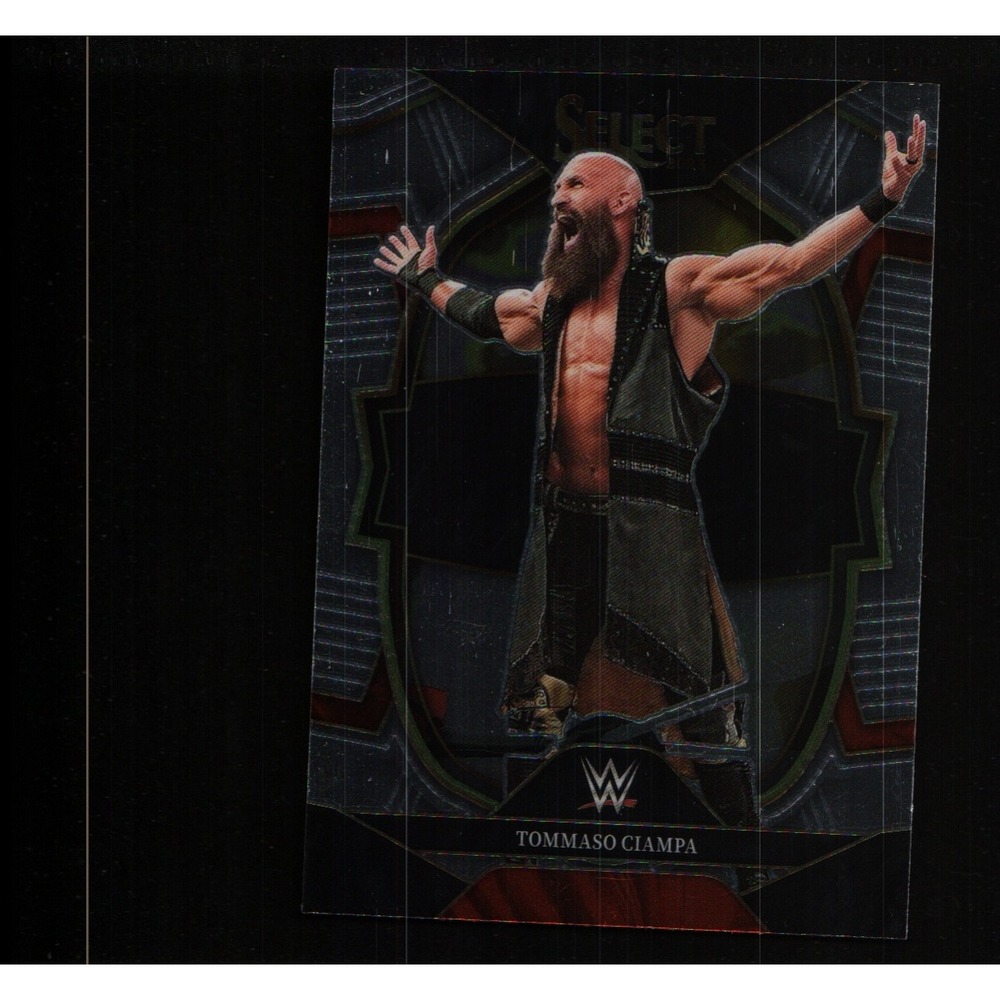 2023 Panini Select WWE Tommaso Ciampa Concourse Red & Blue Prizm #80